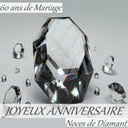 60 ans mariage noces diamant